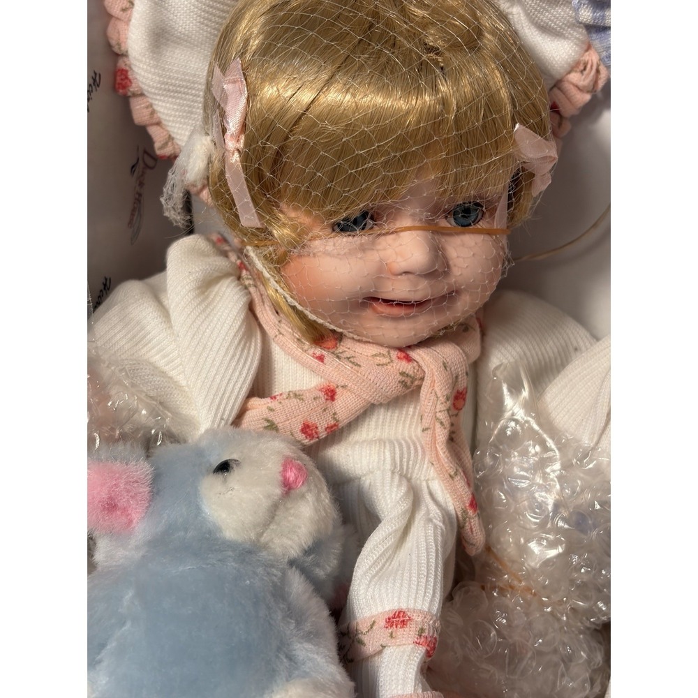 Duck House Heirloom Dolls 961/5000 Numbered Boy & Girl Set Becca & Blake NIB - Picture 4 of 16